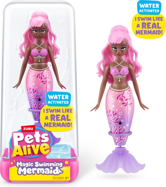 Actual product image Zuru Pets Alive - Robo Mermaid sort. i. Displ