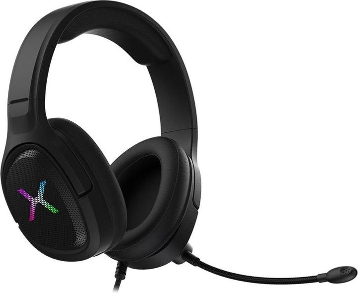 Actual product image Krux Słuchawki Popz RGB Czarne (KRX0091) (Cable)