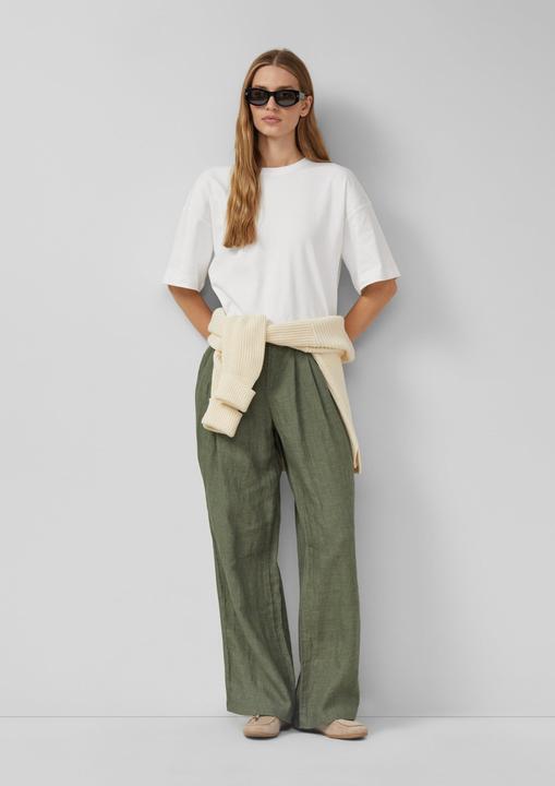 Image du produit s.Oliver Leinenhose mit Bundfalten (44)