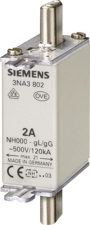 Image du produit Siemens Fusible NH Taille du fusible (35 A)