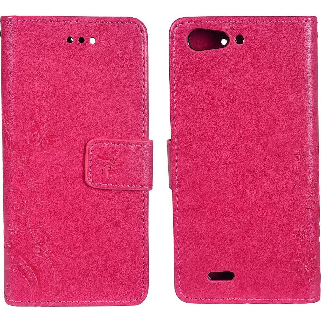 König Design Schutz Handy Hülle für ZTE Blade V6 Case Cover Tasche Wallet Etui Handyhülle Neu (ZTE Blade V6), Smartphone...