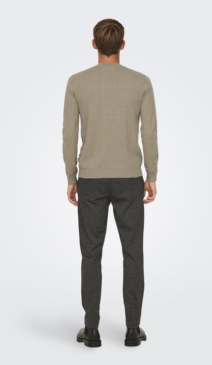 Produktbild Only & Sons Normal geschnitten Rundhalsausschnitt Pullover Strickpullover (M)