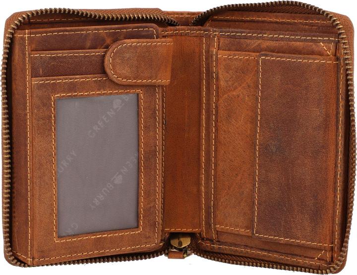 Image du produit Greenburry Porte-monnaie Vintage Signe du zodiaque en cuir 10 cm