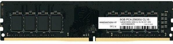 Innovation IT NDDR4 3200 16GB SO KL22-22-22 1.2V 8 chip (1 x 16GB, 3200 MHz, DDR4-RAM, SO-DIMM)