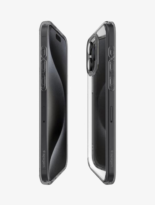 Actual product image Spigen Ultra Hybrid case for iPhone 15 Pro - transparent gray (Apple iPhone 15 Pro)