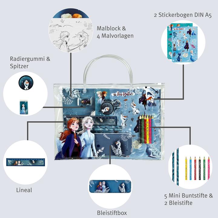 Immagine prodotto Undercover Borsa in PVC Motivo Frozen multicolore