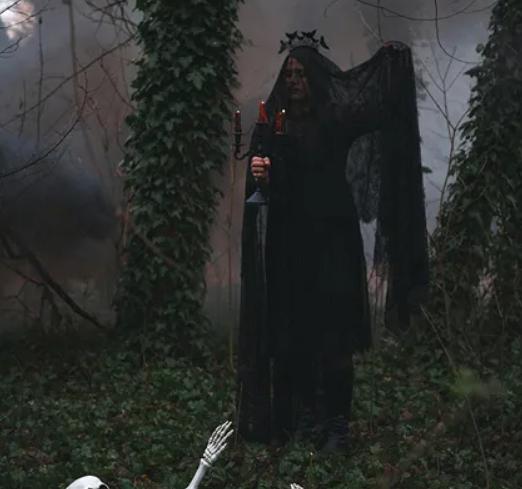 Actual product image Partydeco Halloweenfigur Skelett 5-teilig (1 pcs.)