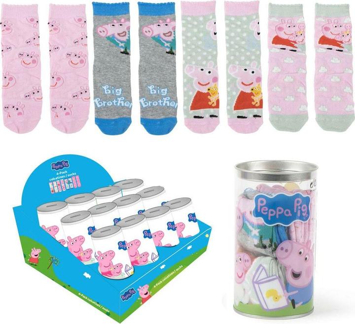 Actual product image Peppa Pig Socken (pack of 4, 23 - 26, 27 - 30)