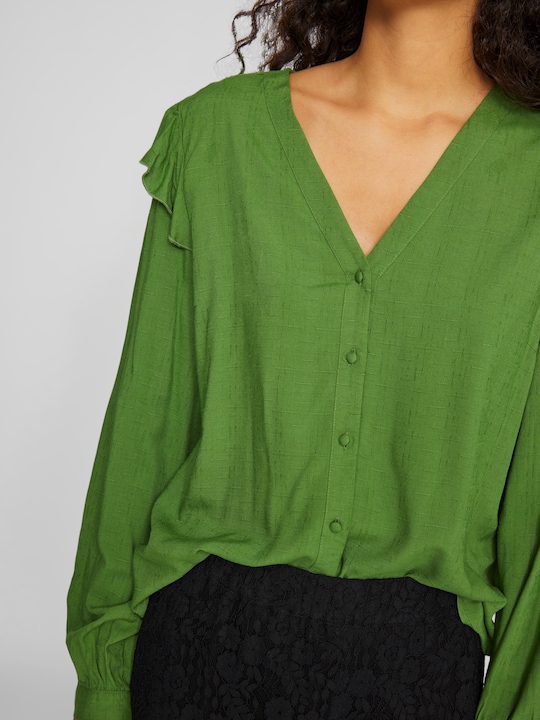 Actual product image Vila Long sleeve top with V-neck (40)
