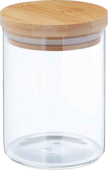 Actual product image Relaxdays 4x storage jar (0.75 l)
