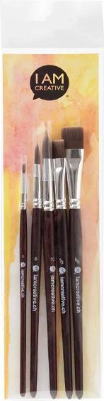 I Am Creative Set de pinceaux universel - Set d'artiste (14 mm)