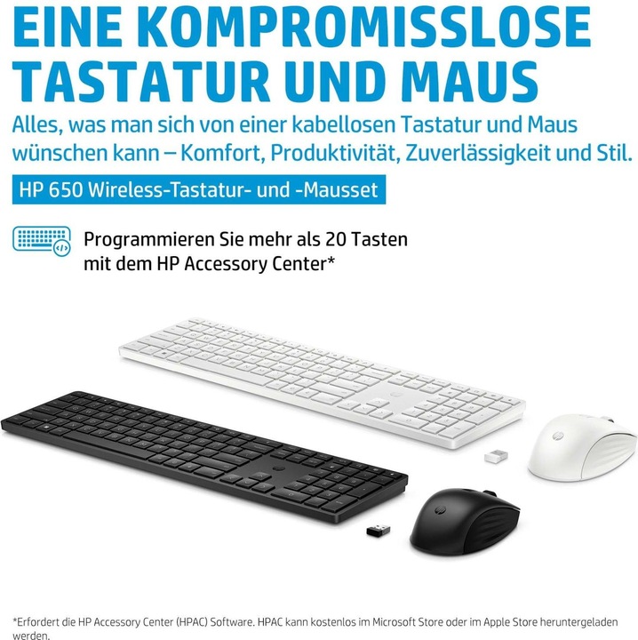 Actual product image HP 650 (DE, Wireless)