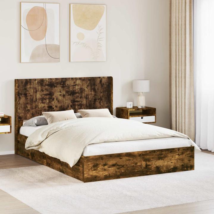 Produktbild vidaXL Bettrahmen (135 x 190 cm)