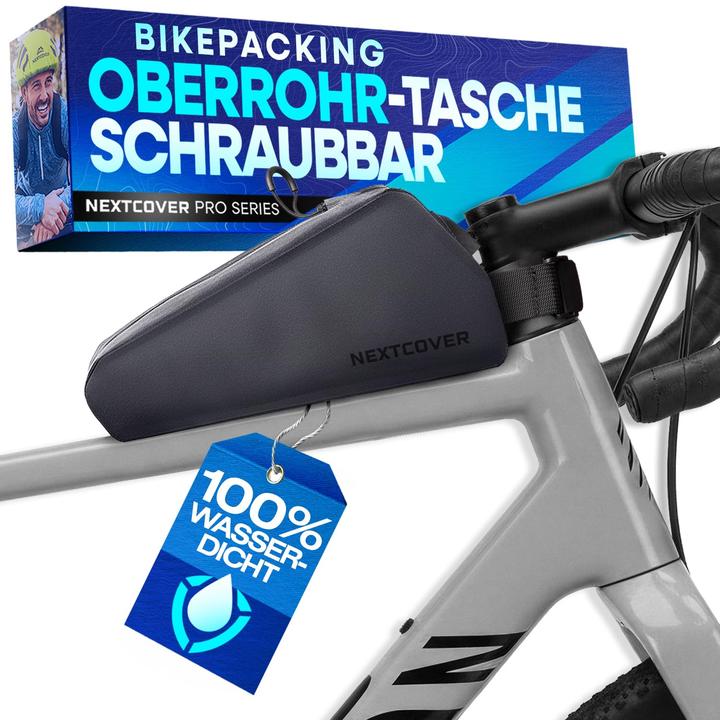 Produktbild Nextcover Wasserdichte Rahmentasche (0.80 l, Rahmentasche)