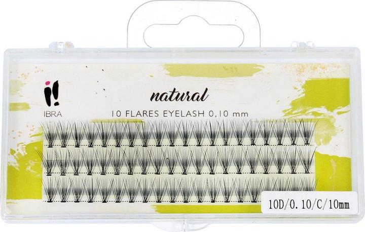 Produktbild Ibra Tufts Of False Eyelashes 0.10 C-10Mm (Künstliche Wimpern)