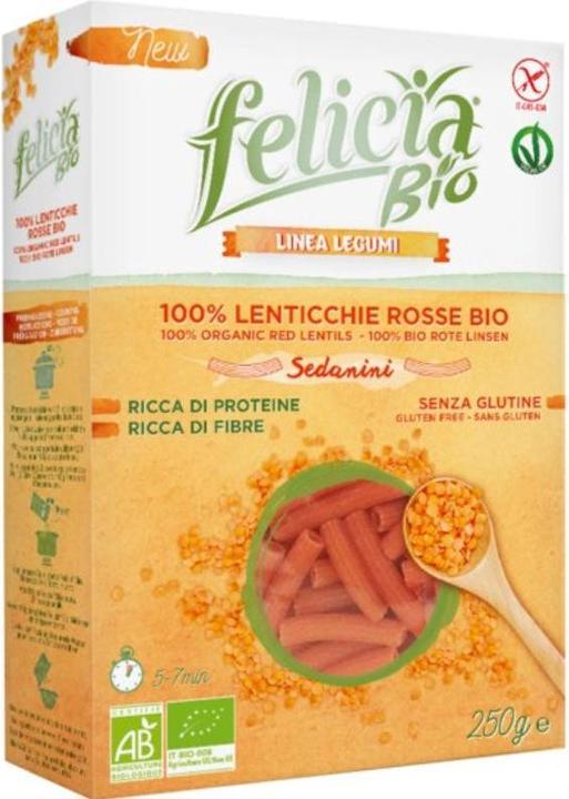 Produktbild Felicia Rote Linsen Sedanini Bio (250 g)