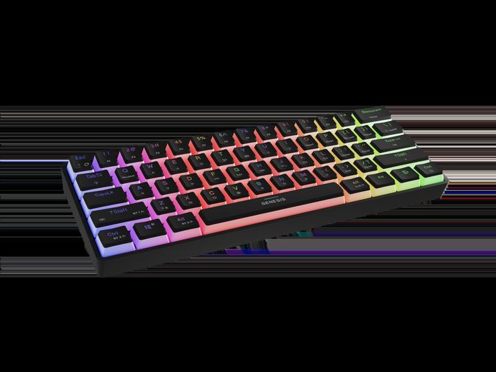 Actual product image Genesis Klawiatura Dla Graczy Thor 660 G2 Us Black Bezprzewodowa RGB Mechaniczna Gateron Brown (US, Cable, Wireless)