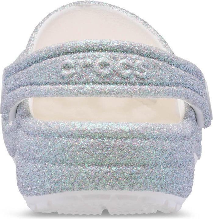 Actual product image Crocs K's Classic IridesGlitter Clog (30)