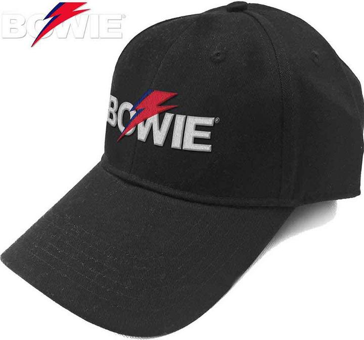 David Bowie Bowie Aladdin Sane Bolt Logo Baseball Cap