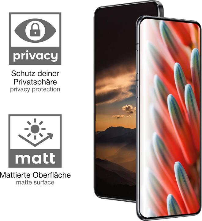 Actual product image Dipos Privacy Screen Protector Full Cover (1 Piece, Nokia XR21)