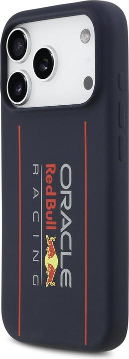 Actual product image Red Bull Silicone Oversize Vertical Logo MagSafe Case for iPhone 17 Pro Max Navy Blue (Apple iPhone 17 Pro Max)