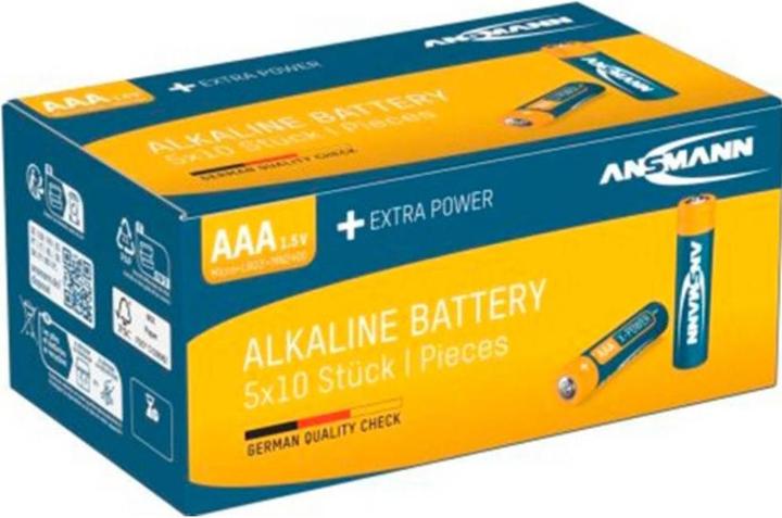 Immagine prodotto Ansmann Scatola di alcaline X-Power 50er AAA - Confezione economica (50 pz., AAA, 1300 mAh)