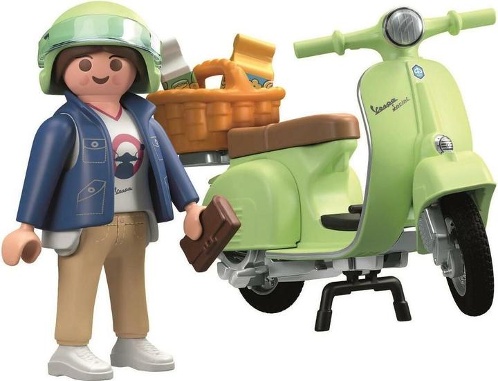 Actual product image Playmobil 1969 Vespa 150 Sprint Veloce (71621, Playmobil City Life)