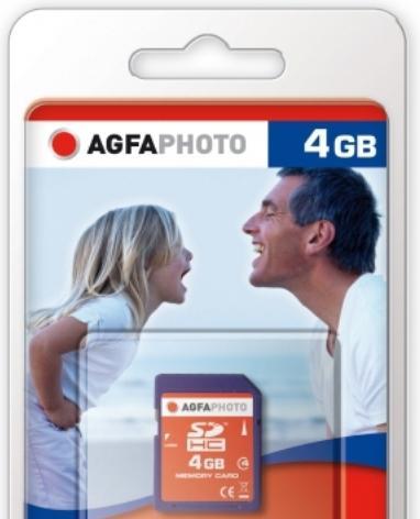 Produktbild AGFAPHOTO Sdhc (4 GB, SDHC, U1, UHS-I)