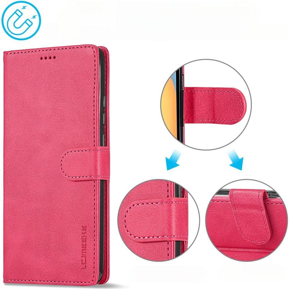 Thumbnail - LC.Imeeke Xiaomi Poco C65 / Redmi 13C - Etui pink (Xiaomi Poco C65), Smartphone Hülle, Pink