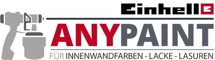 Actual product image Einhell Electric paint spray system