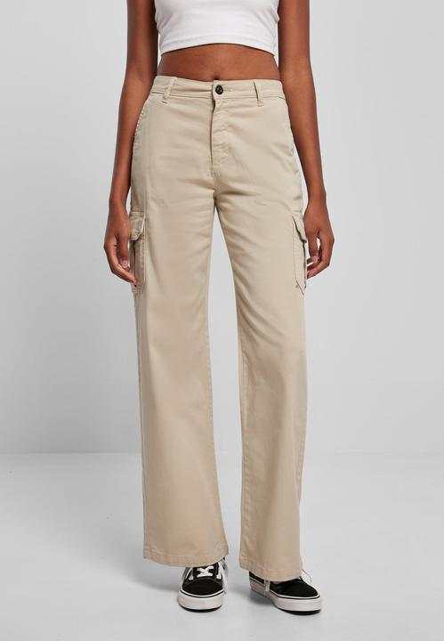 Produktbild Urban Classics Ladies High Waist Straight Cargo Pants (32)