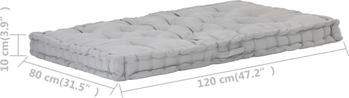 Actual product image VidaXL Marzio (120 x 80 x 10 cm)
