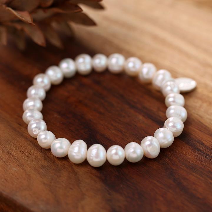 Immagine prodotto Andreani Armband aus echten Süsswasserperlen