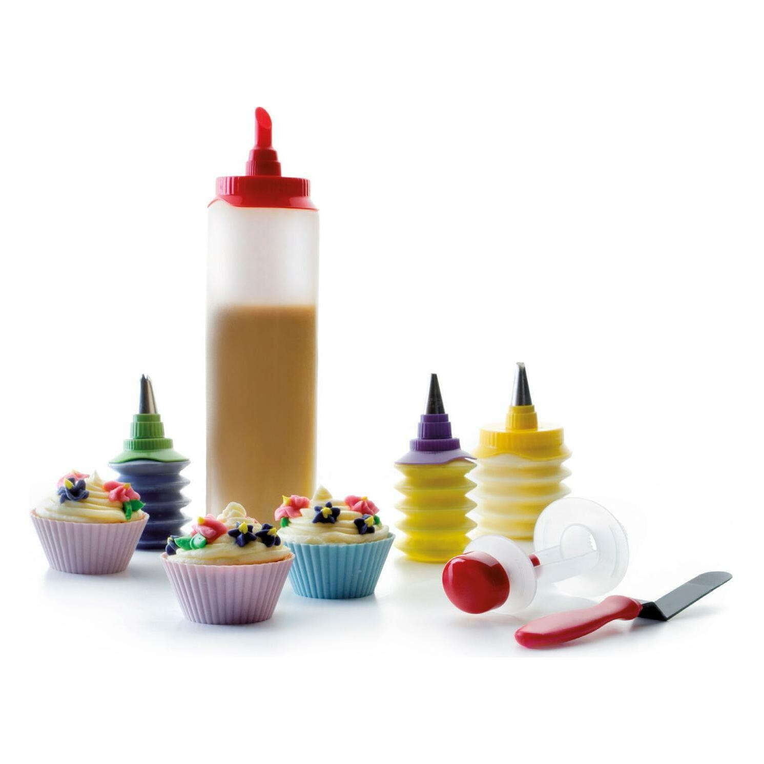 Ibili Cupcake-Set Für das Backen und Dekorieren von Cupcakes (IB-735500)