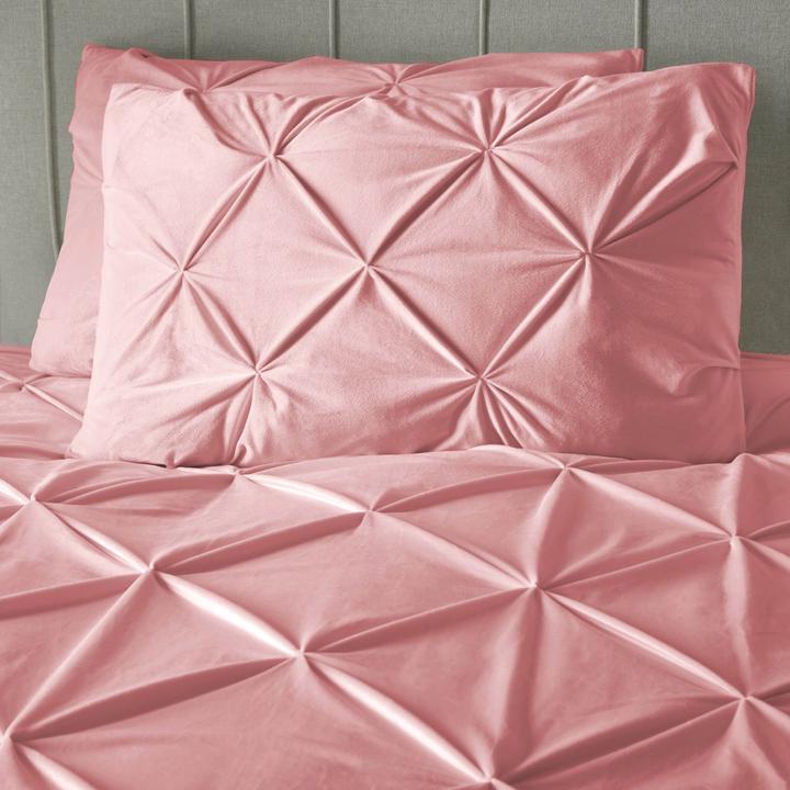 Actual product image Sleeptime Pintuck velvet duvet cover (Duvet cover, 240 x 220 cm)