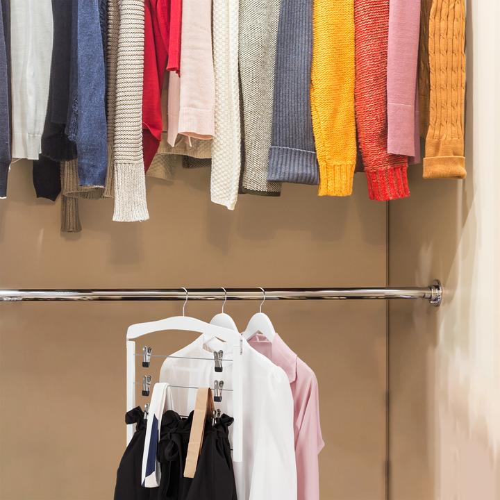 Produktbild Relaxdays 2x Mehrfach-Kleiderbügel (2x)