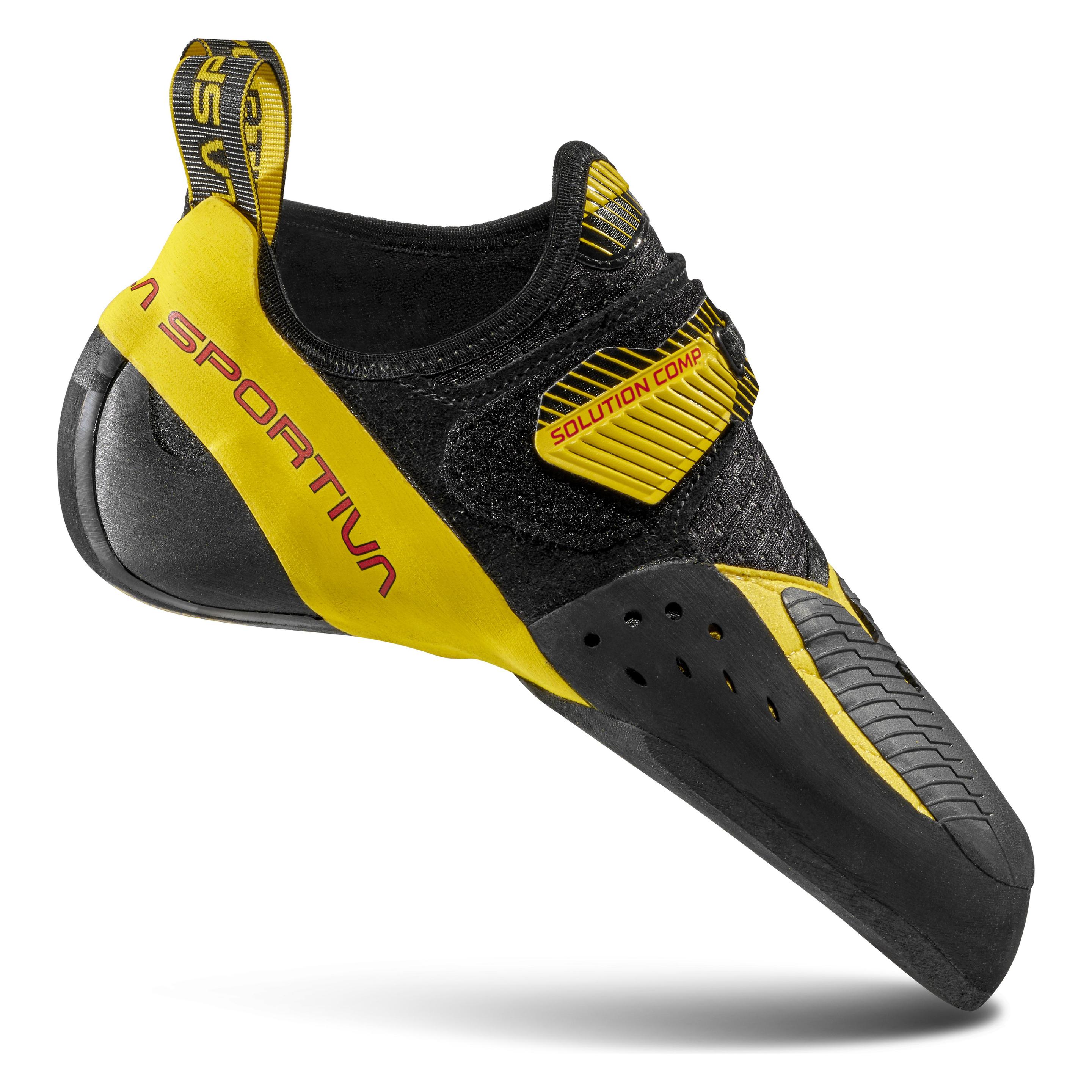 La Sportiva, Herren, Kletterschuhe, Solution Comp (35), Schwarz