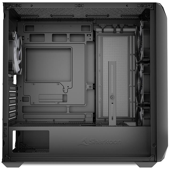 Produktbild Sharkoon MK3 RGB Black mATX (schwarz) (Mini-ITX, mATX)