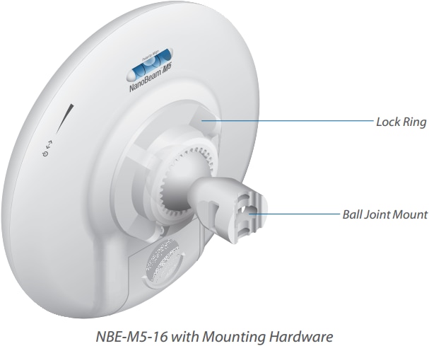 Produktbild Ubiquiti NanoBeam M, NBE-M5-16 (150 Mbit/s)