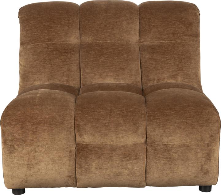 Immagine prodotto Dutchbone Sofa Element Hackman No Arm Velours Cognac (Divano modulare)
