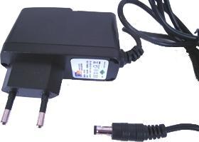 Actual product image Exsys Power supply Input: 110V-240V / Output: 12V/1A, 3.5mm DC-Jack for EX-6010, EX-6031