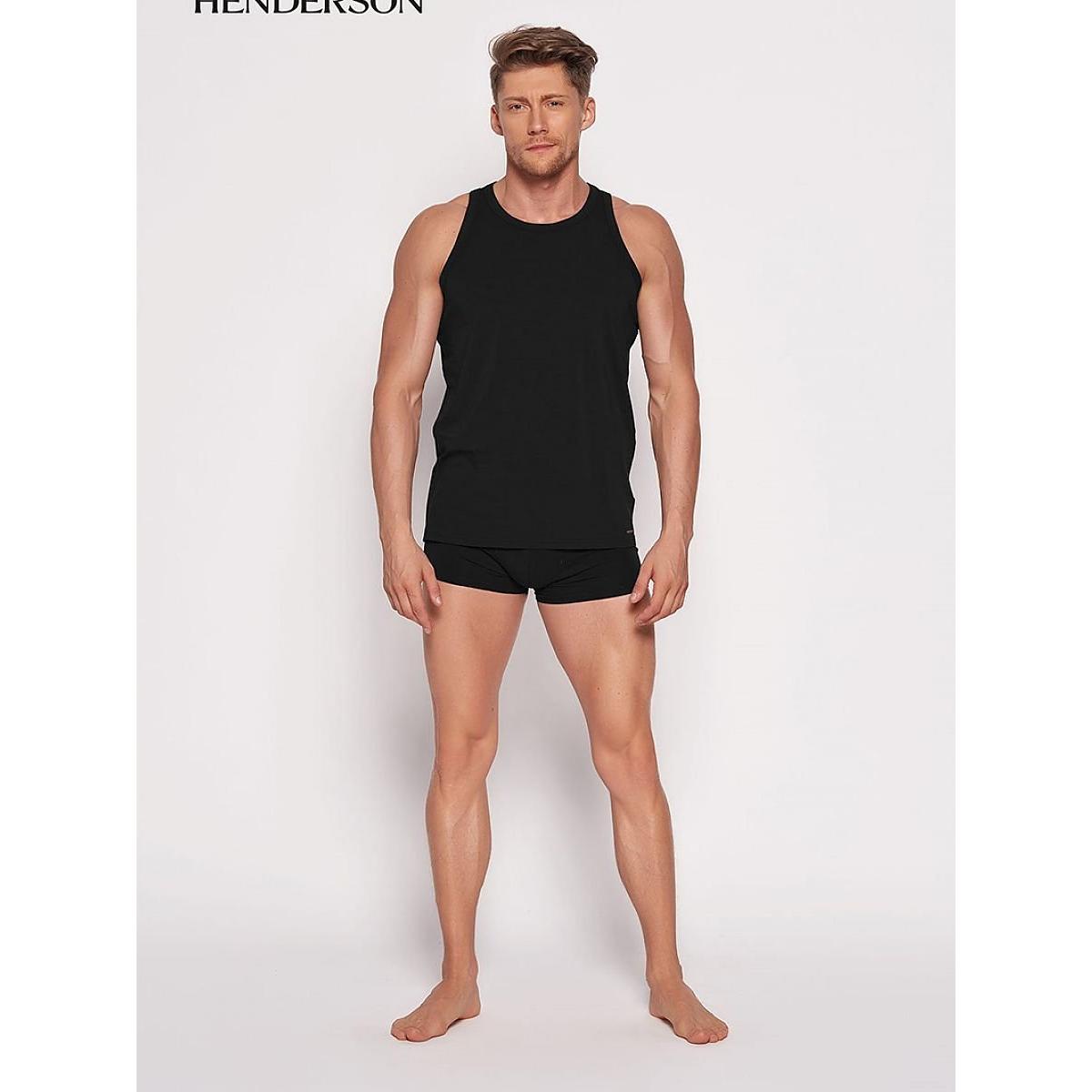 Henderson, Herren, Hemd, Hemdchen model 116220, Schwarz, (XXL)