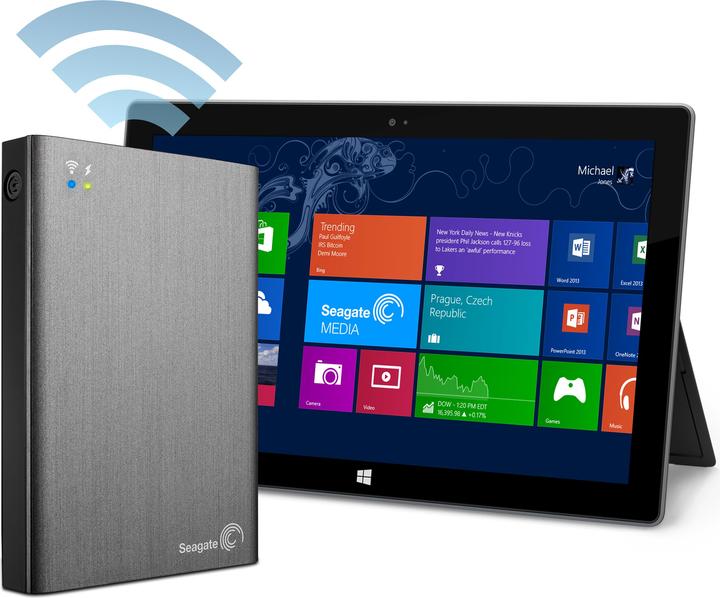 Actual product image Seagate Wireless Plus (1 TB)