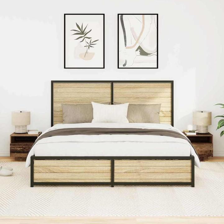 Actual product image vidaXL Bedside tables (40 x 39 x 37 cm)