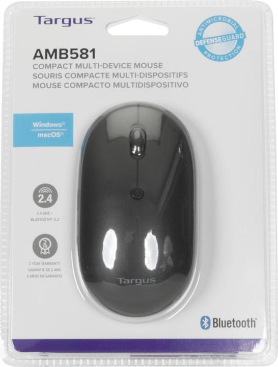 Actual product image Targus Antimicrobial Compact Dual (Wireless)