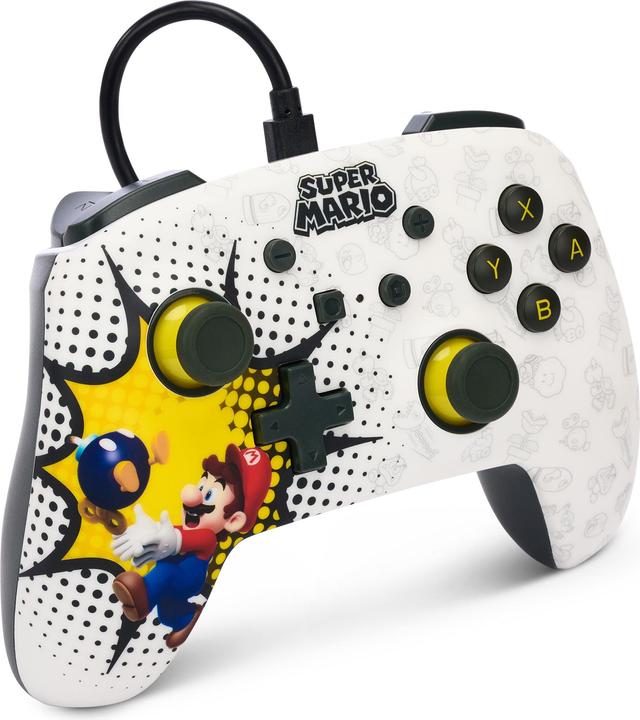 Actual product image PowerA Improved wired controller for Nintendo Switch - Bob-omb Blast (Switch)