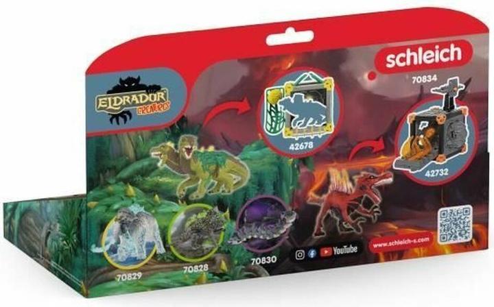 Actual product image Schleich Fire dinosaur vs. jungle lizard