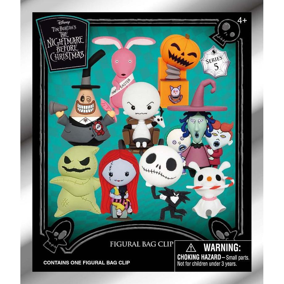 Thumbnail - Monogram Int., Schlüsselanhänger, Nightmare before Christmas PVC-Taschenanhänger Series 5 Display (24)