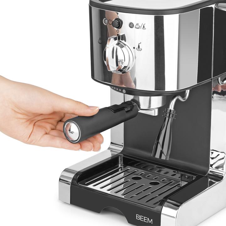 Produktbild Beem Espresso Perfekt, Siebträger-Maschine, mattschwarz (EU-Stecker)