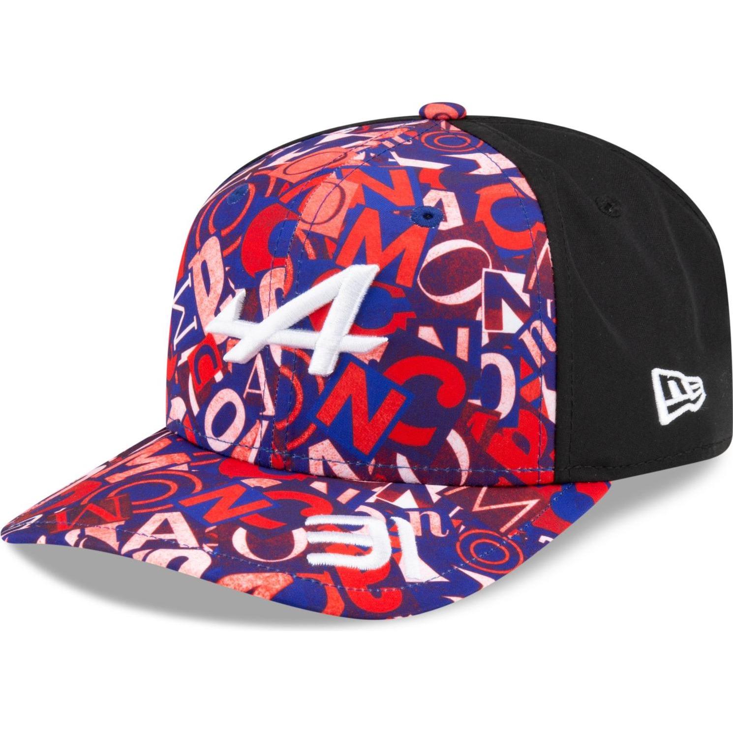 New Era, Herren, Cap, 9Fifty Snapback Cap - F1 Alpine MONACO Esteban Ocon, Mehrfarbig, (M)